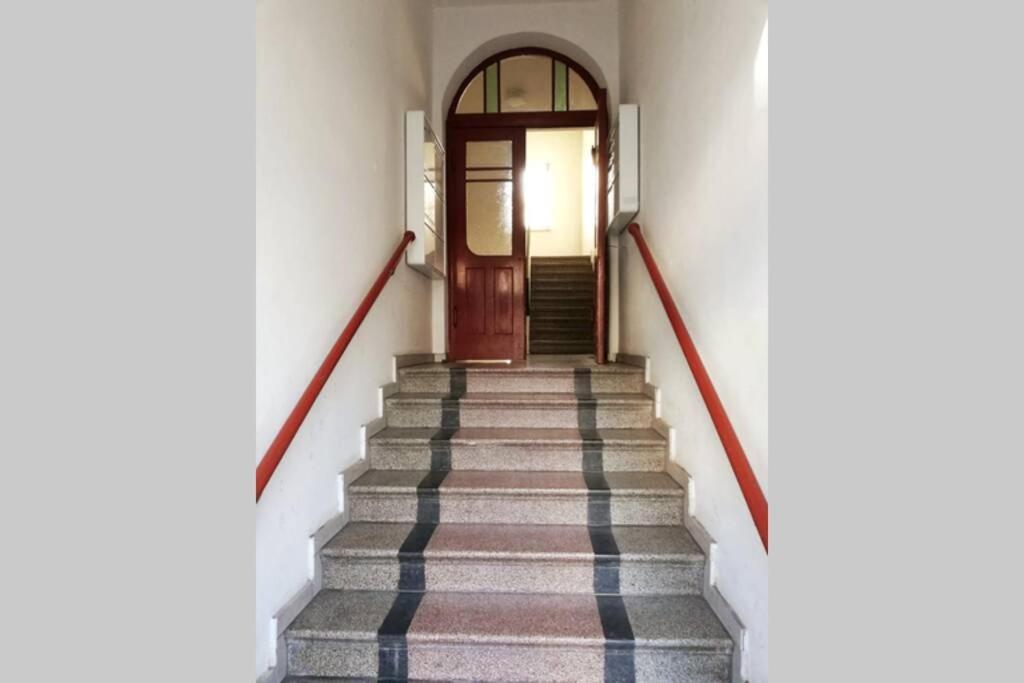 Ferienwohnung - Apartment Mit Balkon In Halle-Saale, Trotha ハレ エクステリア 写真